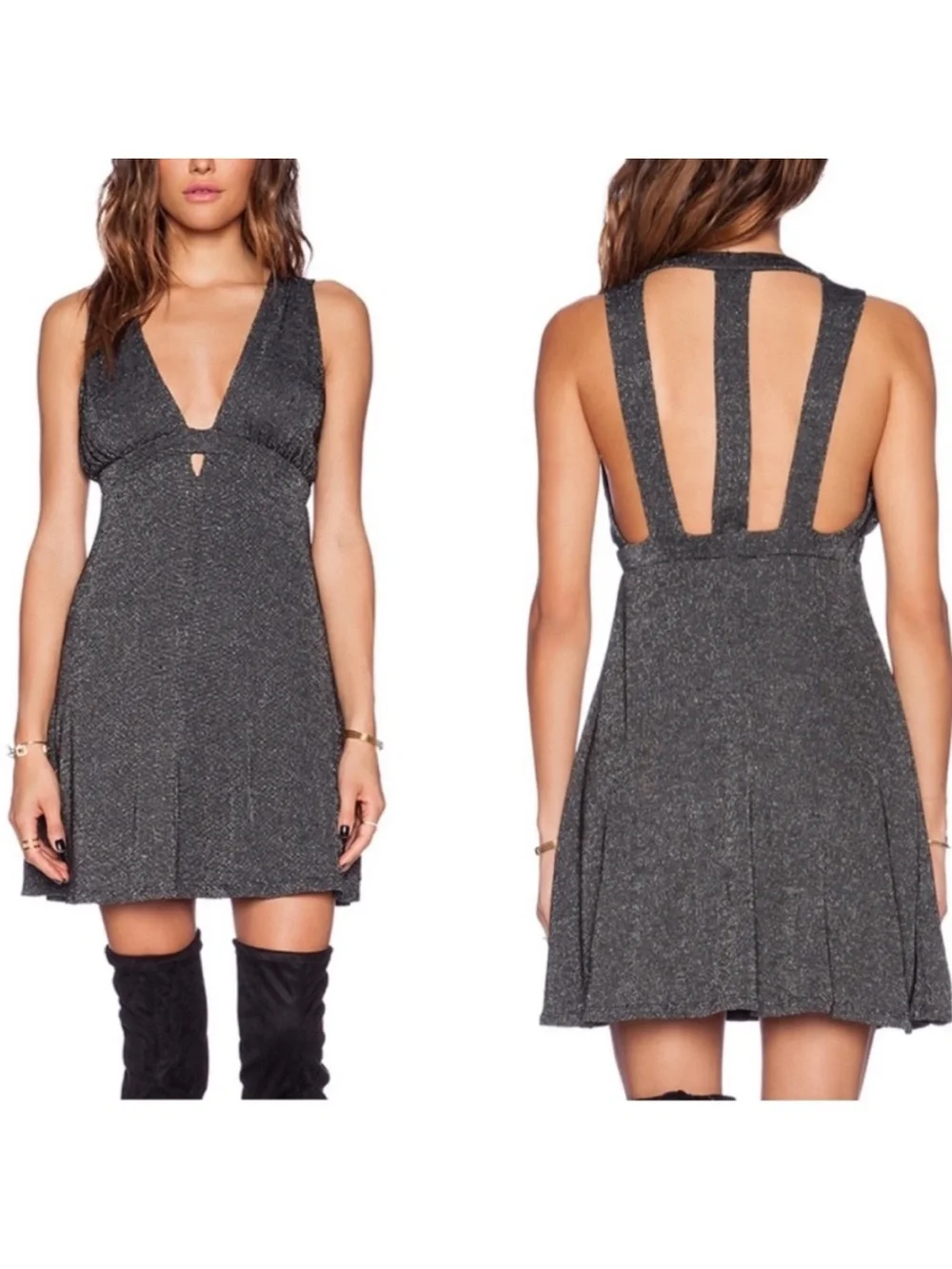 FREE PEOPLE dance of the night mini dress